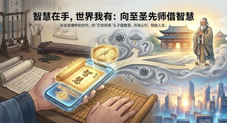 智慧在手，世界我有：向至圣先师借智慧