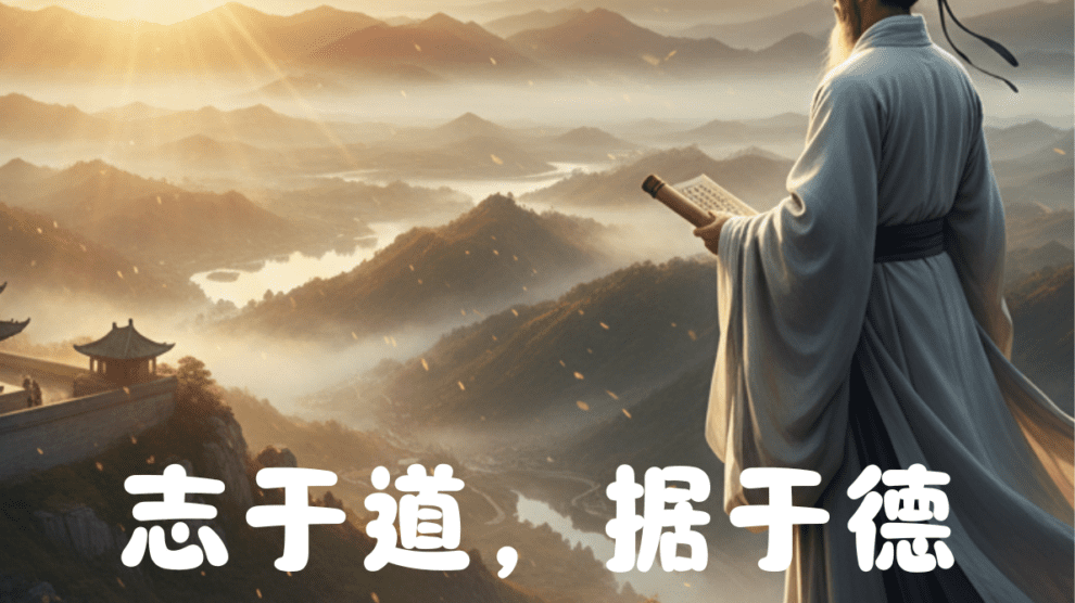 志于道，据于德，依于仁，游于艺